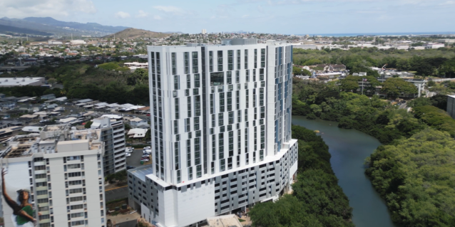 <a href="https://dbedt.hawaii.gov/hhfdc/kaiaulu-o-kuku%e2%80%b2ia-lahaina/">NāULU (formerly Hālawa View Estates II) (Hālawa, Oʻahu)<br /><span>Read More<span class="fa3icon icon-signin"></span></span></a>