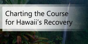 Charting the Course for Hawaii's Recovery